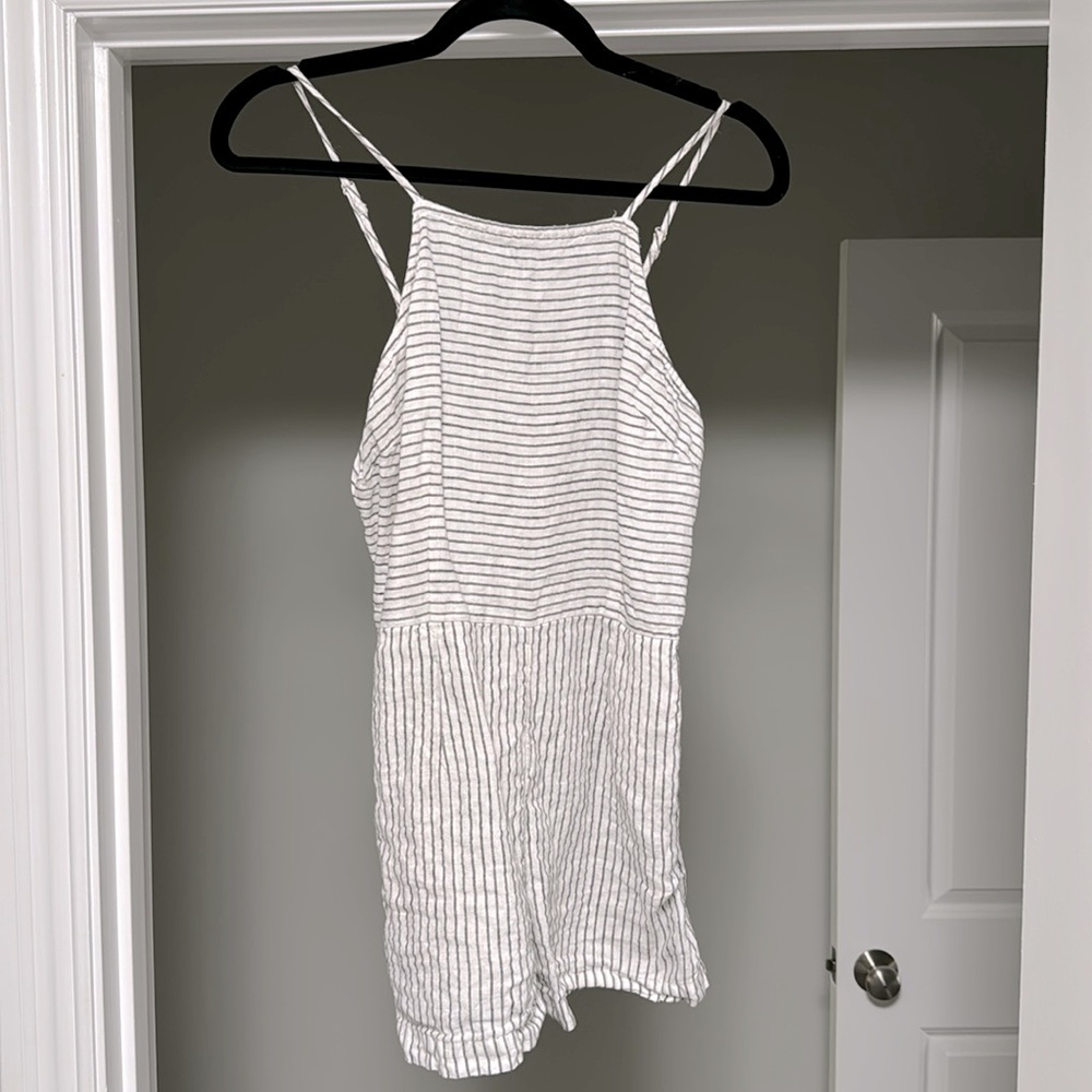 Striped Vineyard Vines Romper